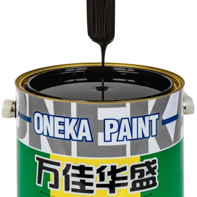 Water-based black paint
